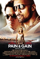 Pain &amp; Gain - Italian Movie Poster (xs thumbnail)
