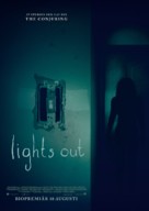 Lights Out - Swedish Movie Poster (xs thumbnail)