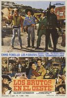 I magnifici brutos del West - Spanish Movie Poster (xs thumbnail)