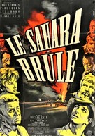 Le Sahara br&ucirc;le - French Movie Poster (xs thumbnail)