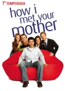 &quot;How I Met Your Mother&quot; - Brazilian DVD movie cover (xs thumbnail)