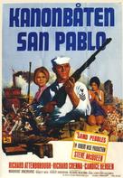 The Sand Pebbles - Swedish Movie Poster (xs thumbnail)