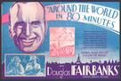 Around the World in 80 Minutes with Douglas Fairbanks - British Movie Poster (xs thumbnail)