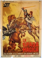 The Magic Sword - Italian Movie Poster (xs thumbnail)