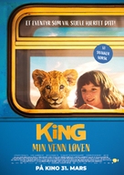 King - Norwegian Movie Poster (xs thumbnail)