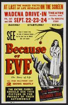 Because of Eve - Movie Poster (xs thumbnail)