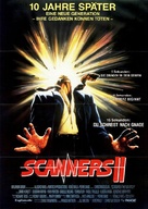 Scanners II: The New Order - German Movie Poster (xs thumbnail)