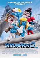 The Smurfs 2 - Serbian Movie Poster (xs thumbnail)