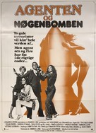 The Nude Bomb - Danish Movie Poster (xs thumbnail)