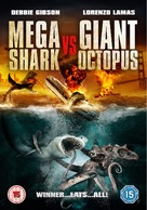 Mega Shark vs. Giant Octopus - British DVD movie cover (xs thumbnail)
