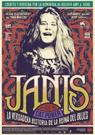 Janis: Little Girl Blue - Spanish Movie Poster (xs thumbnail)