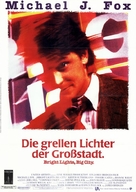 Bright Lights, Big City - German Movie Poster (xs thumbnail)
