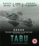 Tabu - British Blu-Ray movie cover (xs thumbnail)