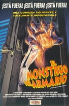 Monster in the Closet - Spanish VHS movie cover (xs thumbnail)