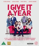 I Give It a Year - Danish Blu-Ray movie cover (xs thumbnail)