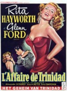 Affair in Trinidad - Belgian Movie Poster (xs thumbnail)