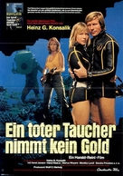 Ein toter Taucher nimmt kein Gold - German Movie Poster (xs thumbnail)