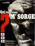 Qui &ecirc;tes-vous, Monsieur Sorge? - French Movie Poster (xs thumbnail)