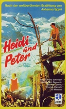 Heidi und Peter - German VHS movie cover (xs thumbnail)