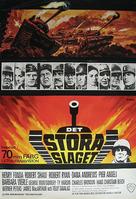 Battle of the Bulge - Swedish Movie Poster (xs thumbnail)