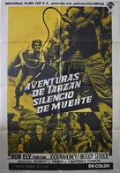 Tarzan&#039;s Deadly Silence - Spanish Movie Poster (xs thumbnail)