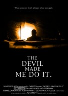 The Devil Made Me Do It - British Movie Poster (xs thumbnail)