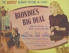 Blondie&#039;s Big Deal - Movie Poster (xs thumbnail)