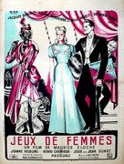 Jeux de femmes - French Movie Poster (xs thumbnail)