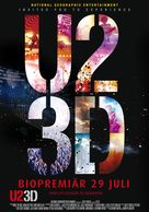 U2 3D - Swedish Movie Poster (xs thumbnail)