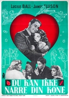 You Can&#039;t Fool Your Wife - Danish Movie Poster (xs thumbnail)