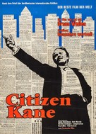 Citizen Kane - German Re-release movie poster (xs thumbnail)