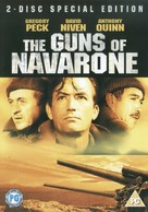 The Guns of Navarone - British DVD movie cover (xs thumbnail)