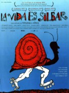La vida es silbar - Cuban Movie Poster (xs thumbnail)