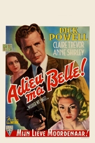 Murder, My Sweet - Belgian Movie Poster (xs thumbnail)