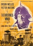 I tartari - Danish Movie Poster (xs thumbnail)