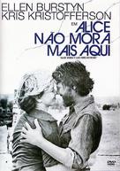 Alice Doesn&#039;t Live Here Anymore - Brazilian DVD movie cover (xs thumbnail)