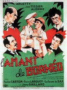 L&#039;amant de Born&egrave;o - French Movie Poster (xs thumbnail)