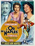 L&#039;oro di Napoli - Belgian Movie Poster (xs thumbnail)