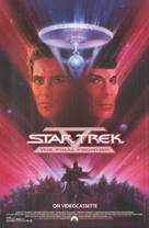 Star Trek: The Final Frontier - Video release movie poster (xs thumbnail)