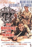 The Bridge on the River Kwai - German Movie Poster (xs thumbnail)