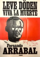 Viva la muerte - Swedish Movie Poster (xs thumbnail)