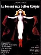 La femme aux bottes rouges - French Movie Poster (xs thumbnail)