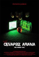 One Missed Call - Turkish Movie Poster (xs thumbnail)