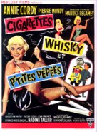 Cigarettes, whisky et petites p&eacute;p&eacute;es - Belgian Movie Poster (xs thumbnail)