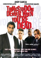 Things to Do in Denver When You&#039;re Dead - British VHS movie cover (xs thumbnail)