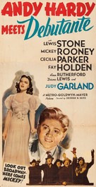 Andy Hardy Meets Debutante - Movie Poster (xs thumbnail)