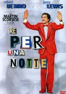 The King of Comedy - Italian DVD movie cover (xs thumbnail)