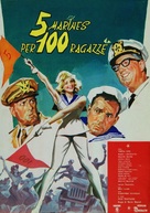 5 marines per 100 ragazze - Italian Movie Poster (xs thumbnail)