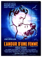 L&#039;amour d&#039;une femme - French Movie Poster (xs thumbnail)