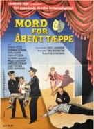 Mord for &aring;bent t&aelig;ppe - Danish Movie Poster (xs thumbnail)